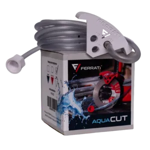 [F90025] Aufsatz für Winkelschleifer AQUA CUT 100/115/125mm, Farbmix: Weiß, Rot, Dunkelblau FERRATi