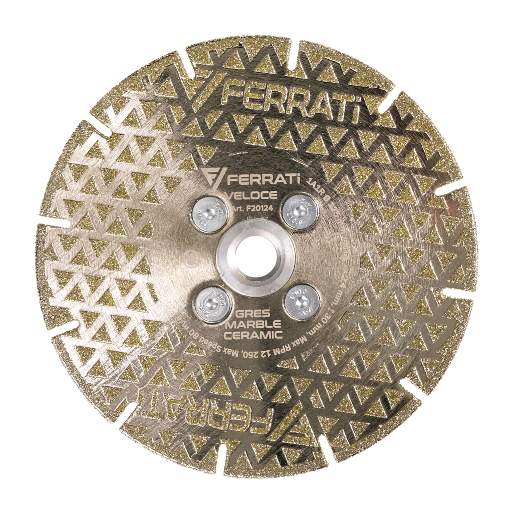 VELOCE 125mm diamantbeschichtete Trenn- und Schleifscheibe