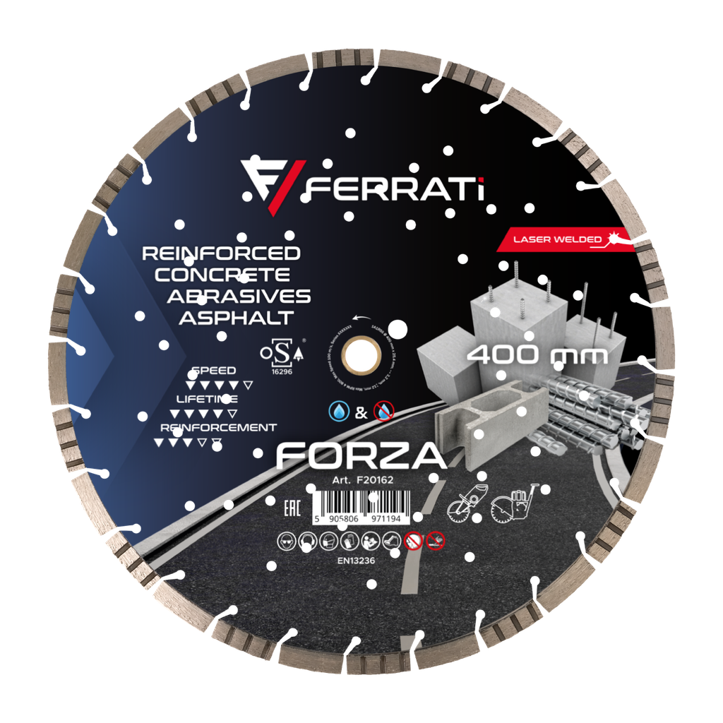 [F20162] 400-mm-Forza-Diamanttrennscheibe