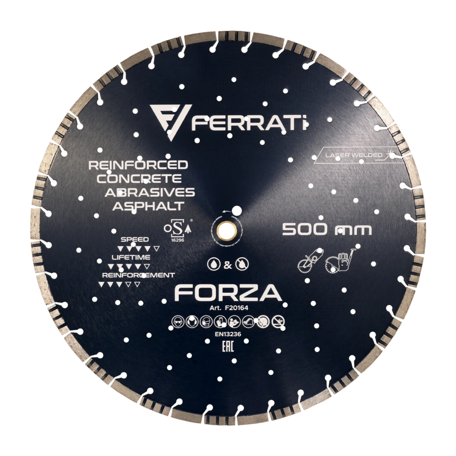 [F20164] 500-mm-Forza-Diamanttrennscheibe