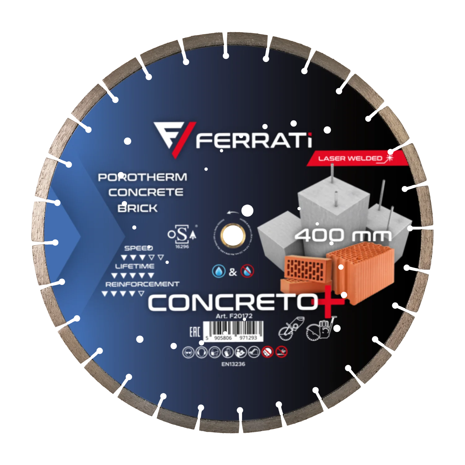 C3-W 400mm CONCRETO PLUS Diamanttrennscheibe