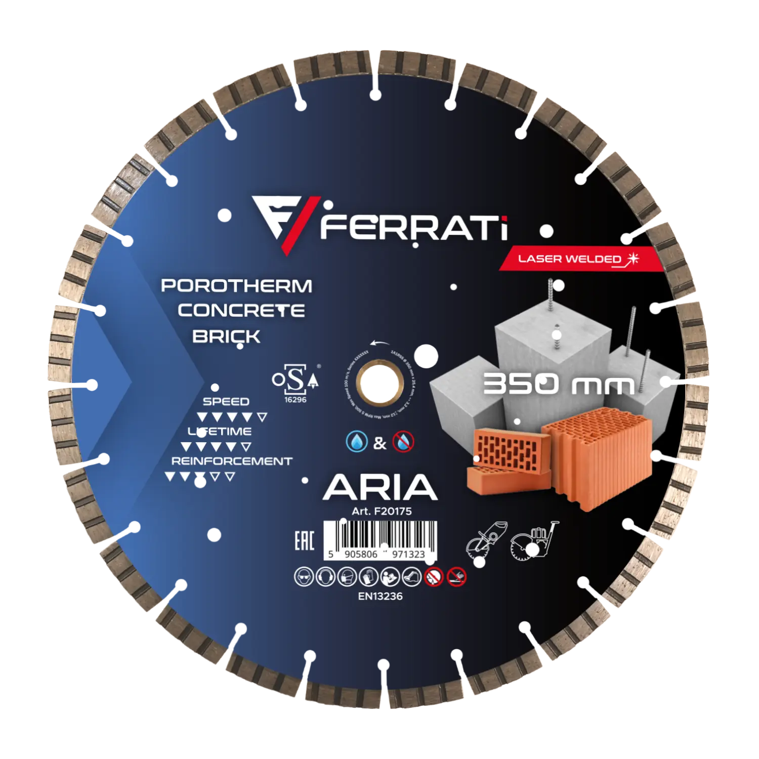 [F20175] 350-mm-ARIA-Diamanttrennscheibe