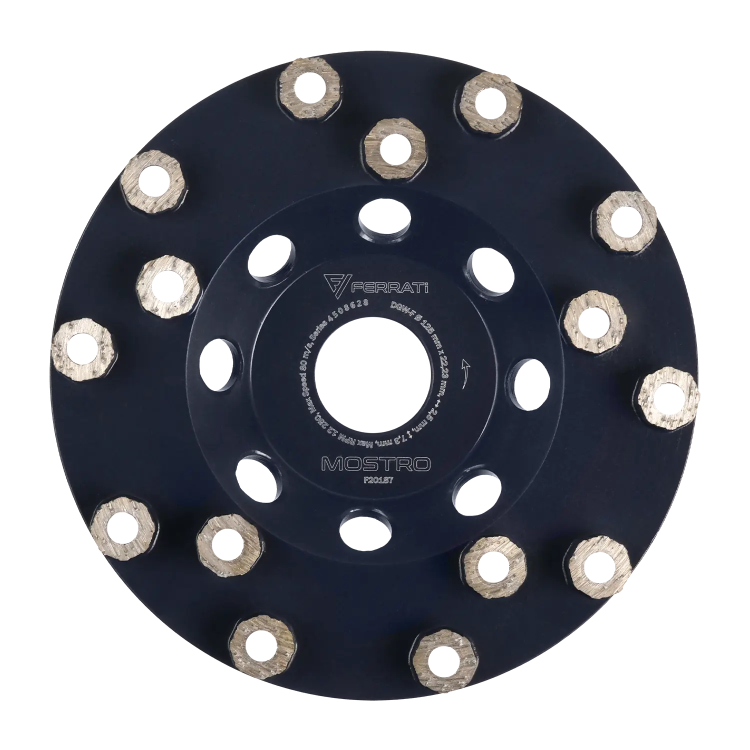 Diamant-Topfschleifscheibe DGW-F 125 mm MOSTRO