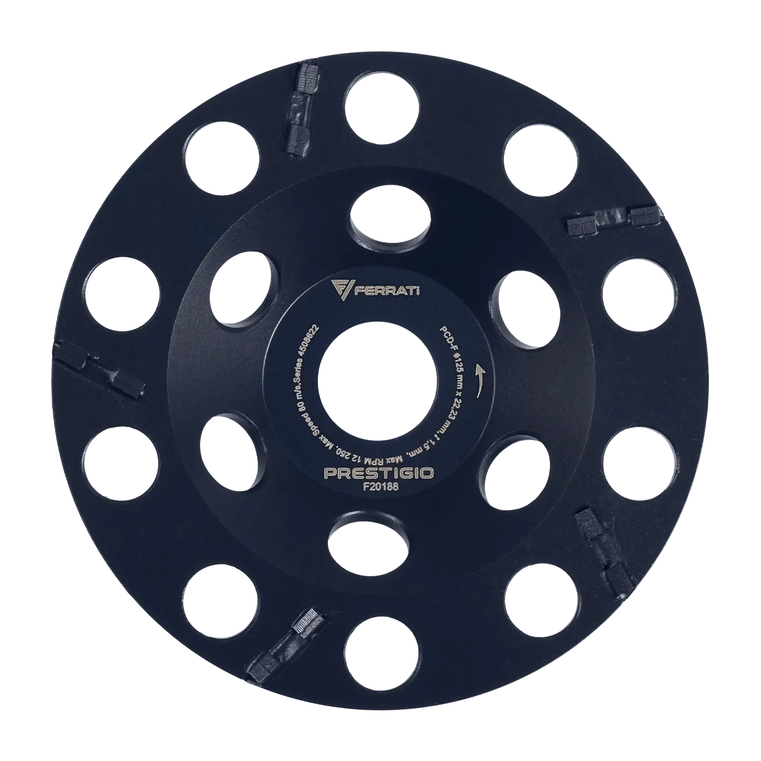 Diamant-Schrupp-Trennscheibe PCD-F 125mm PRESTIGIO