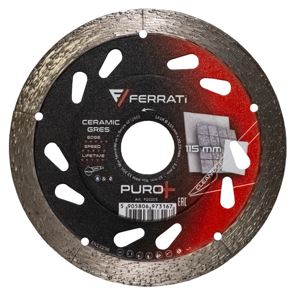 [F20205] 115 mm PURO+ Diamanttrennscheibe