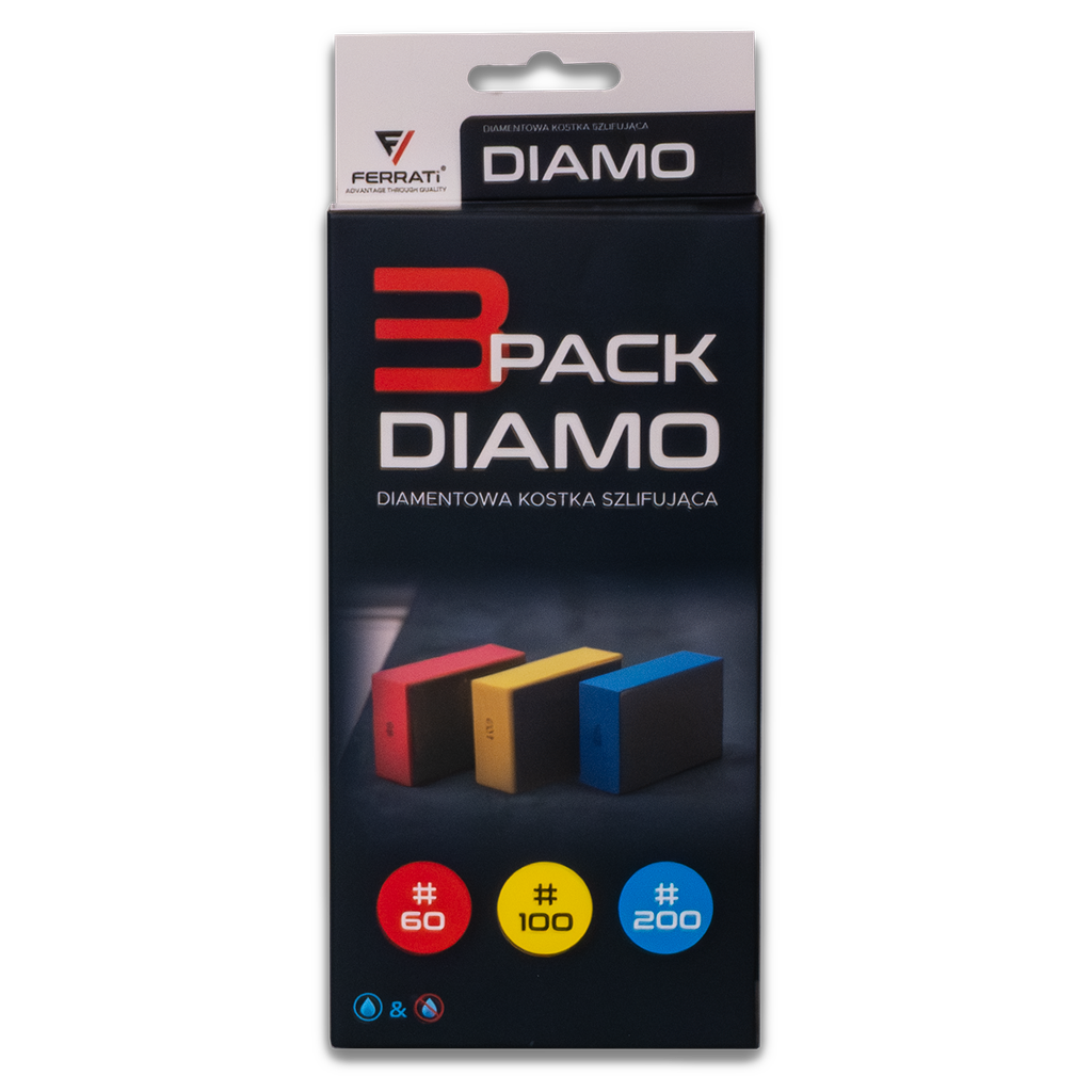 [F30119] Diamantschleifwürfel 3er-Pack DIAMO