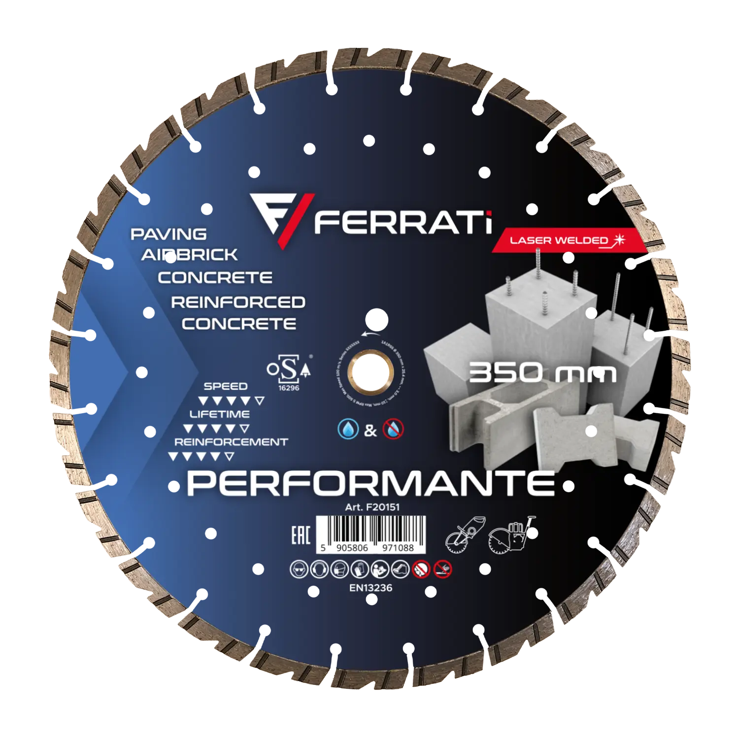 350-mm-PERFORMANTE-Diamanttrennscheibe
