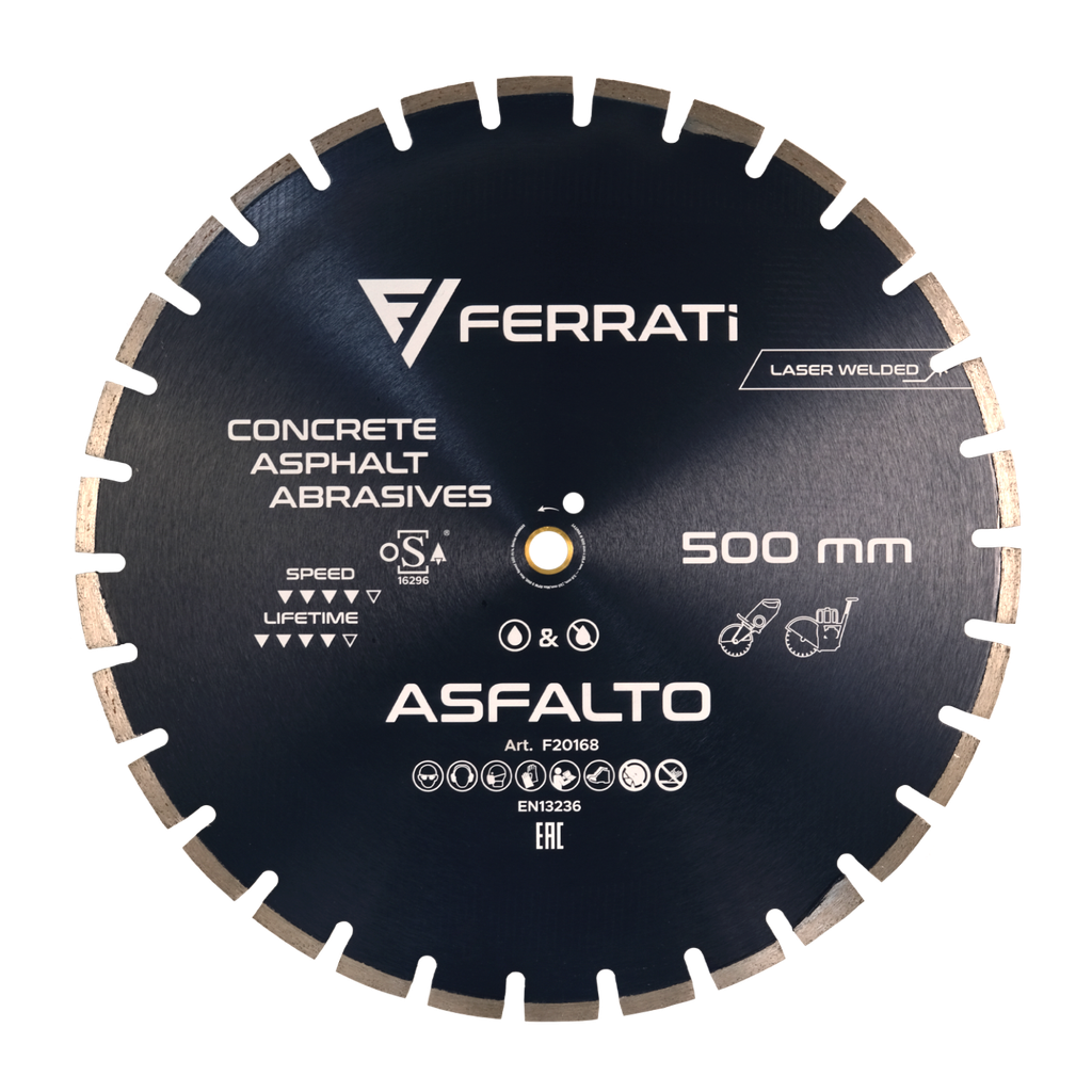 C1S 500mm ASFALTO Diamanttrennscheibe
